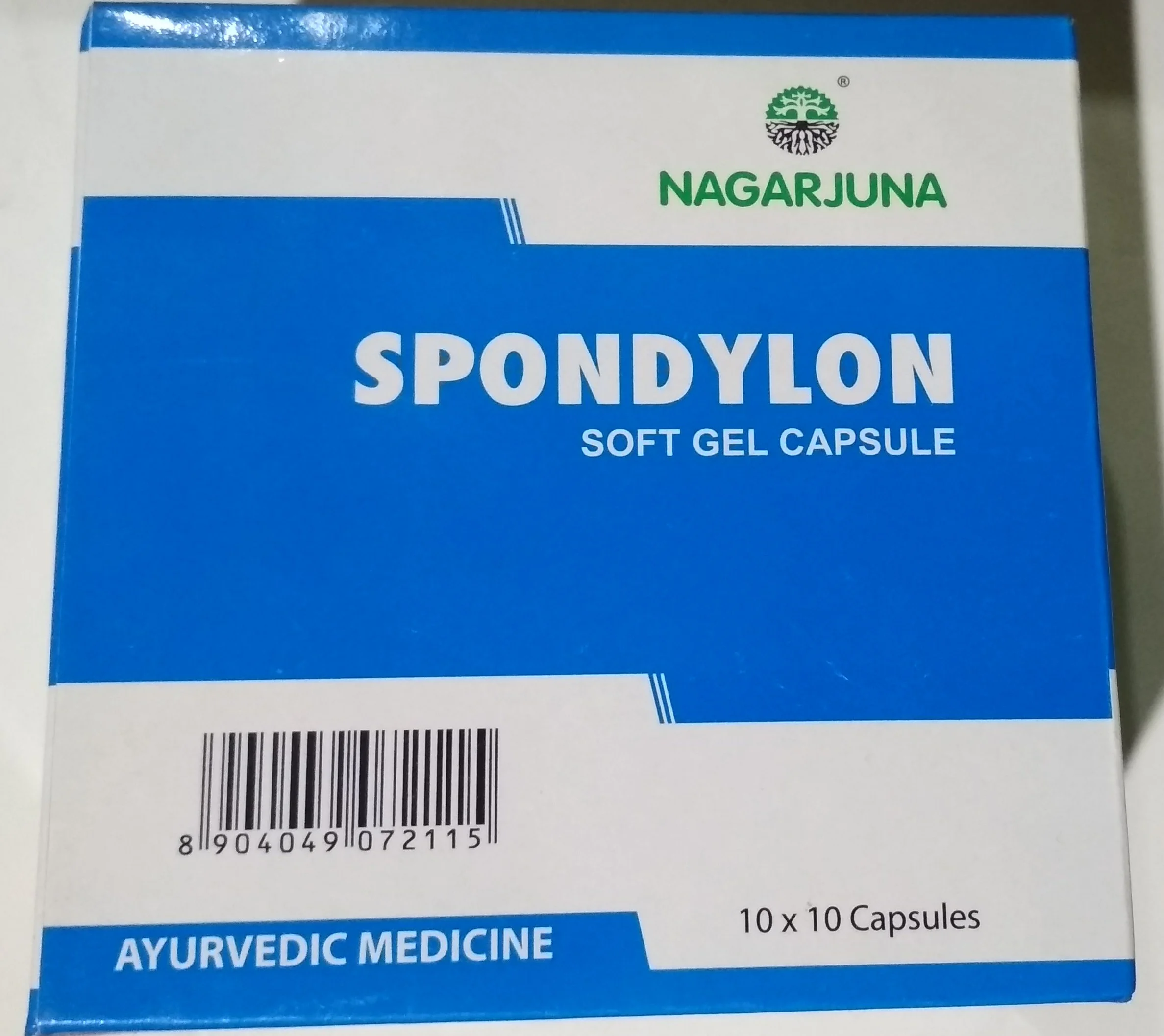 spondylon capsule 10cap nagarjuna kerala